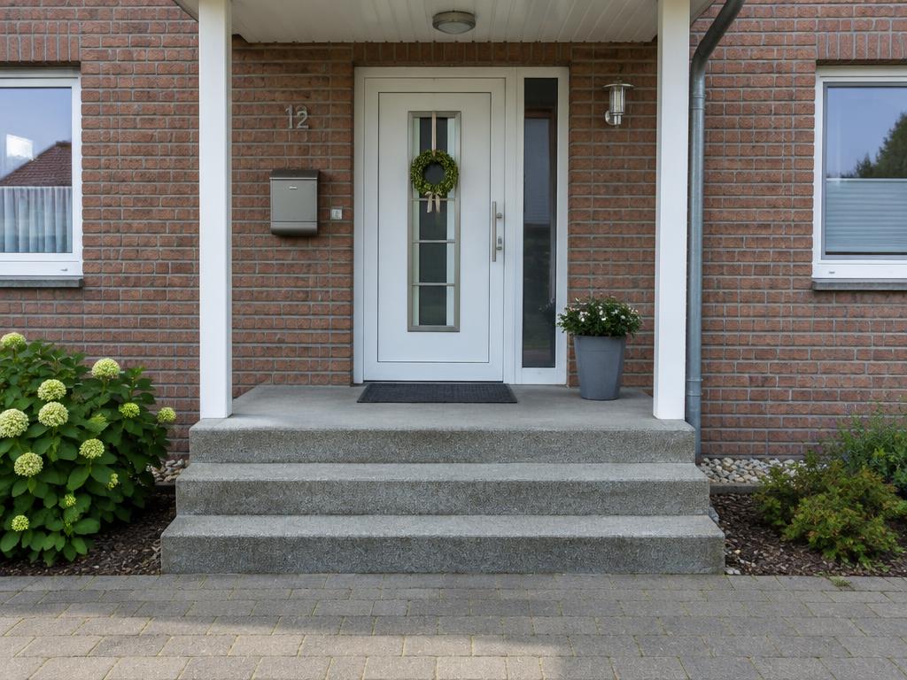 Rollstuhlrampe in Schleswig-Holstein – Vorher